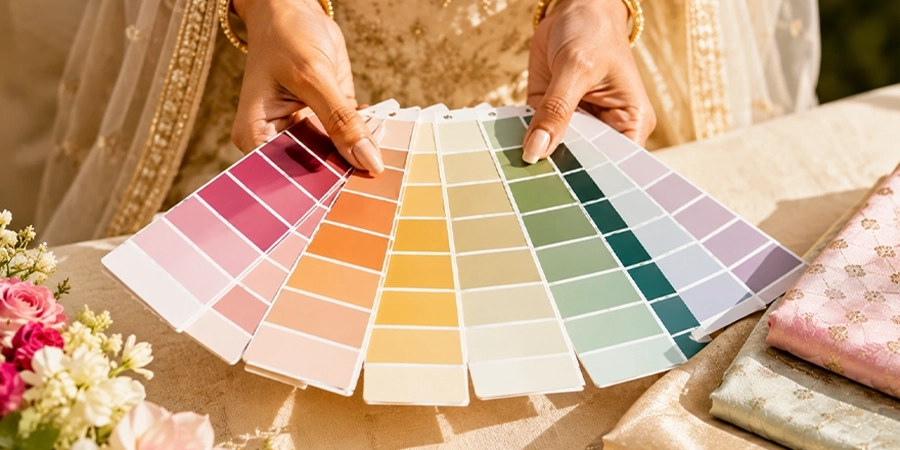 Beautiful wedding color palette ideas combining elegant shades for stylish and memorable celebrations