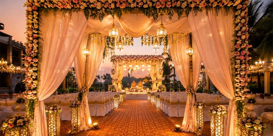 Complete wedding planner support in Coimbatore for venue, decor and event coordination services