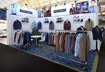 Boutique-style fashion pop-up stall setup at Broadway Mall to showcase apparel and accessories