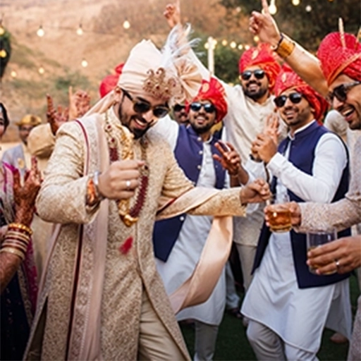 Bachelor and bachelorette party with entertainment, decorations and celebration arrangements in Erode