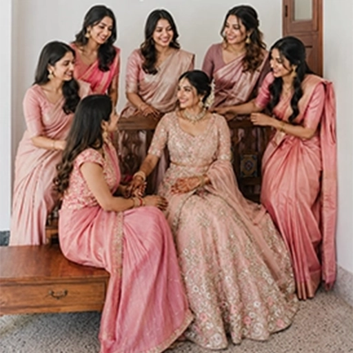 Bridal shower celebration with elegant decorations, seating and event arrangements in Erode